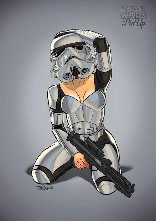 Star Wars Pinup Gallery Project Nerd 