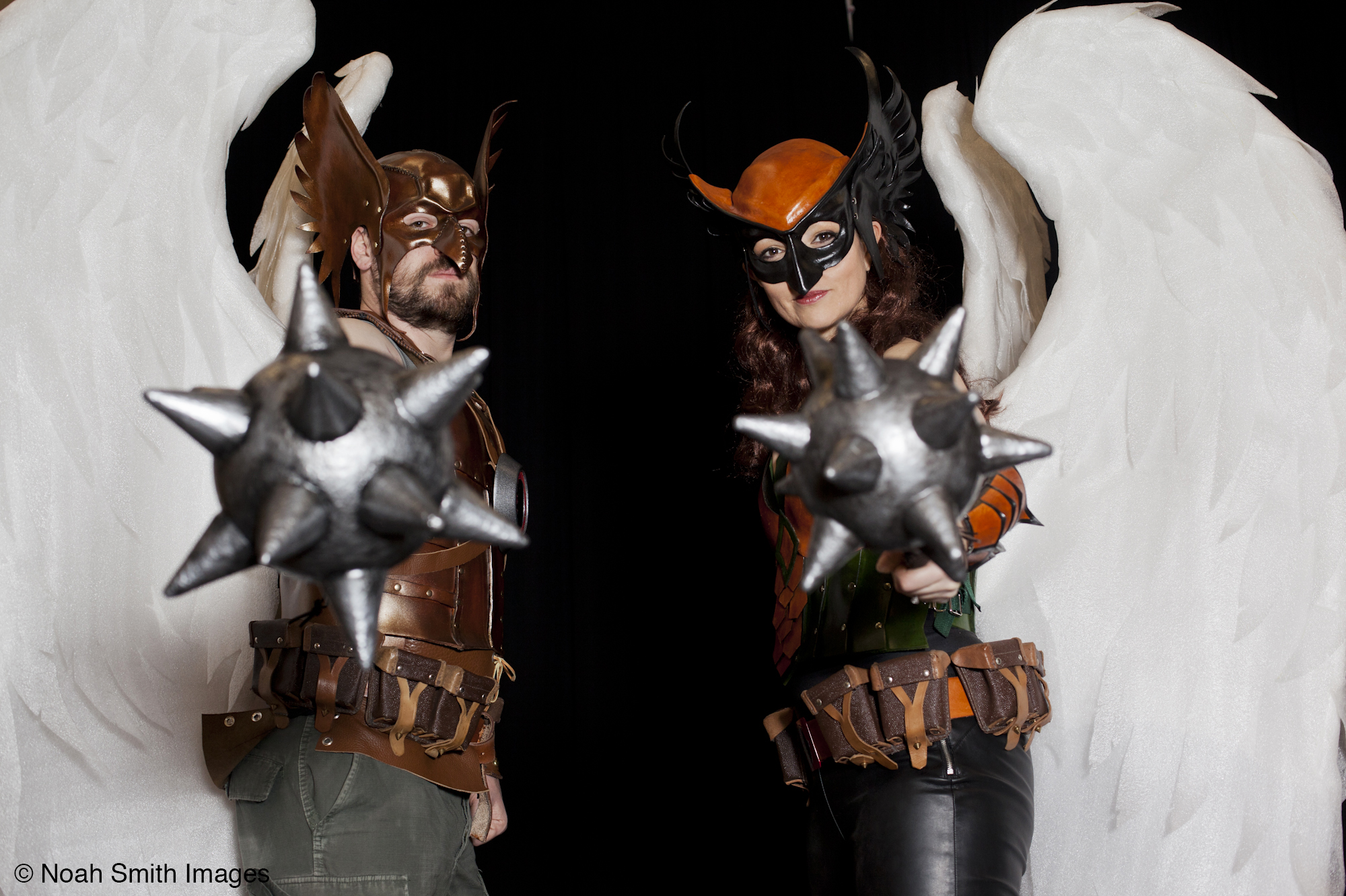 Hawkman and Hawkgirl Cosplay ProjectNerd