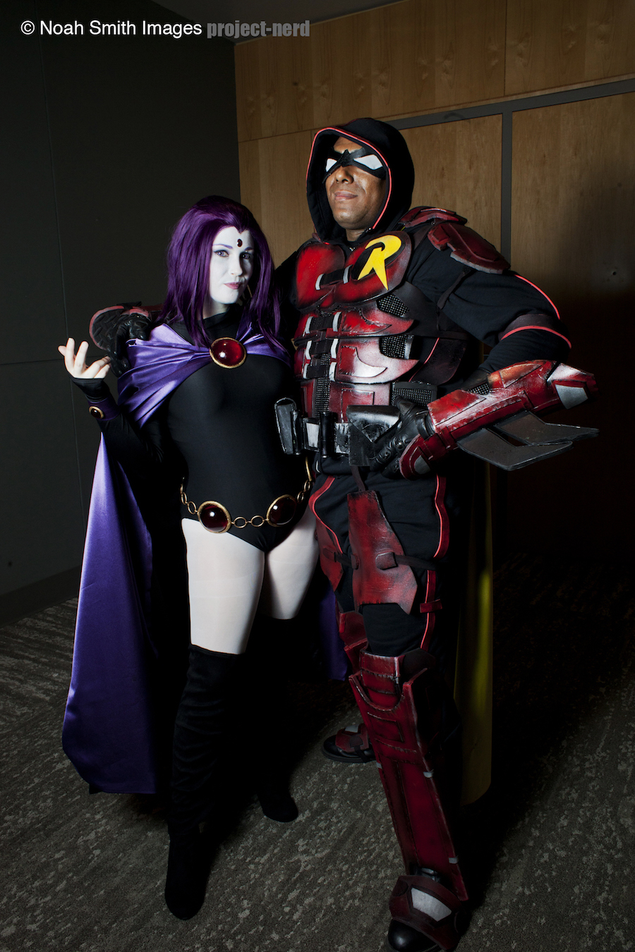Robin and raven cosplay