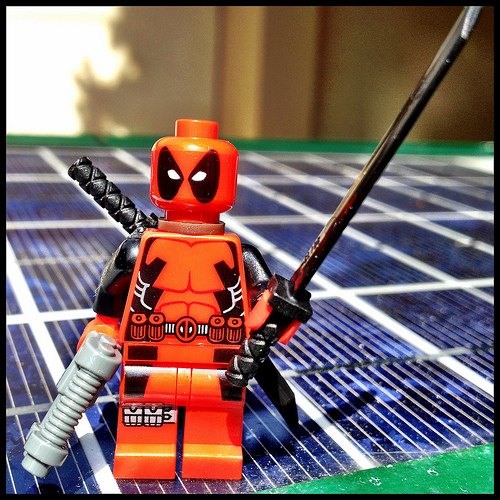 golden deadpool lego