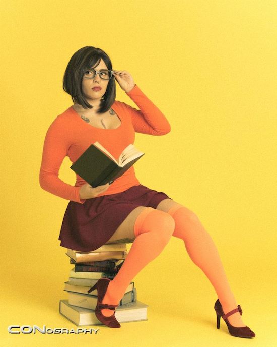 Velma Cosplay - Photo Shoot - Lydia @ Dorkalicious's Ko-fi Shop