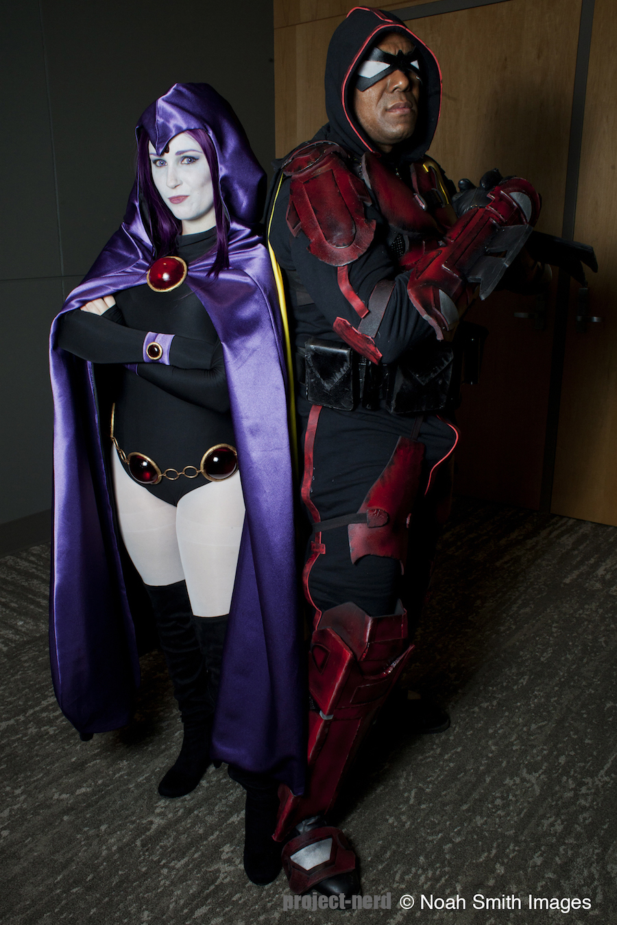 Robin and raven costume