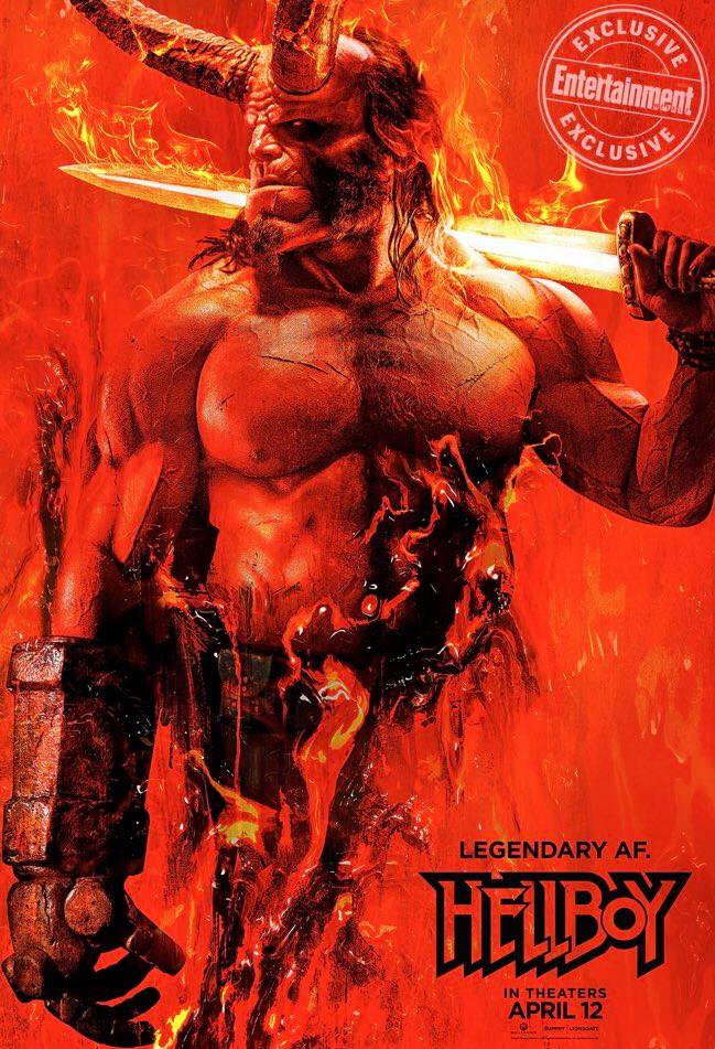 First 'Hellboy' (2019) Poster is Fiery - Project-Nerd