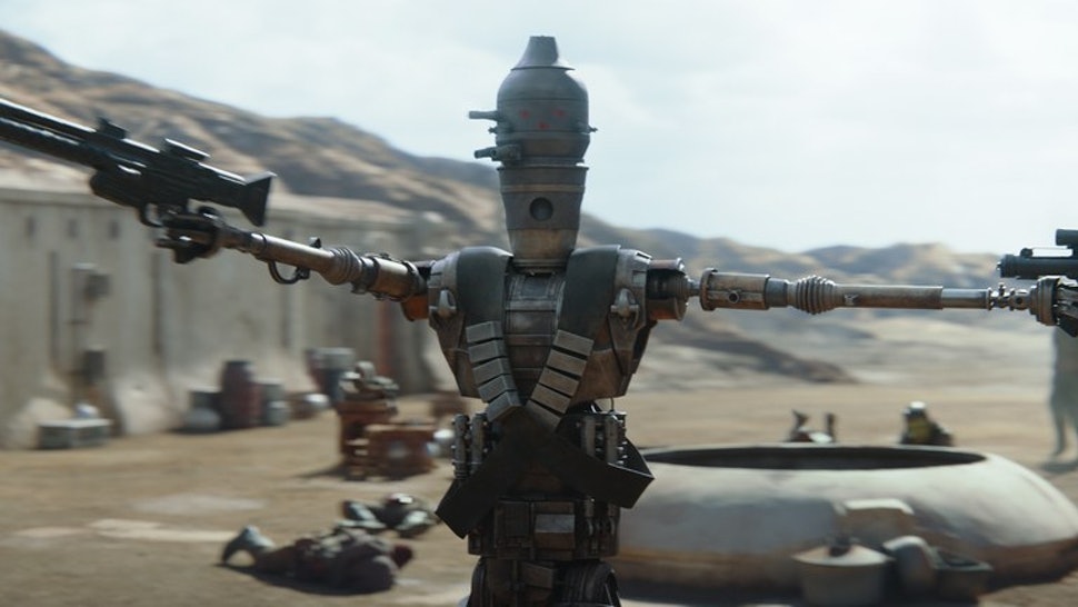the mandalorian super battle droid