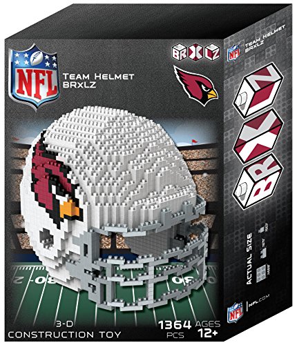 BRXLZ Team Logo 3-D Construction Toy Arizona Cardinals 430 Pieces 