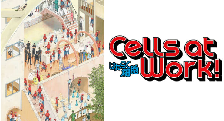 Anime Cells at Work está disponível na Netflix