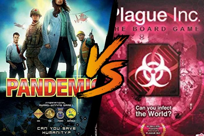 Board Game Review: 'Pandemic' vs 'Plague Inc.' | Project-Nerd