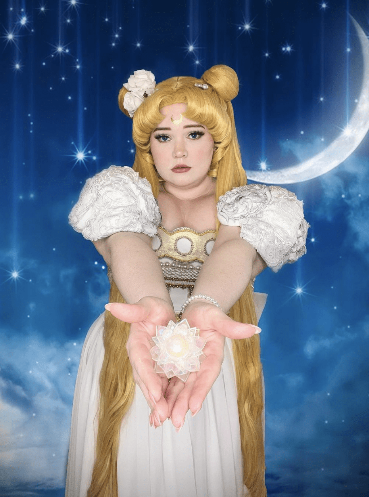 Sailor Moon Cosplay Unearths Princess Serenity's Ethereal Beauty