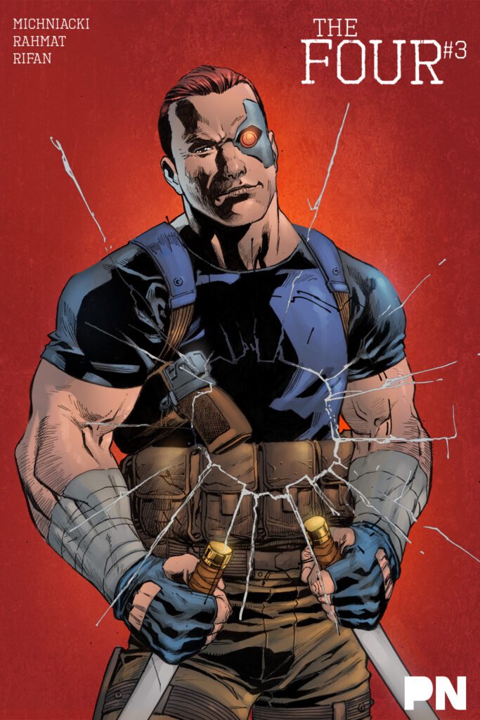 The Four #3 Cover